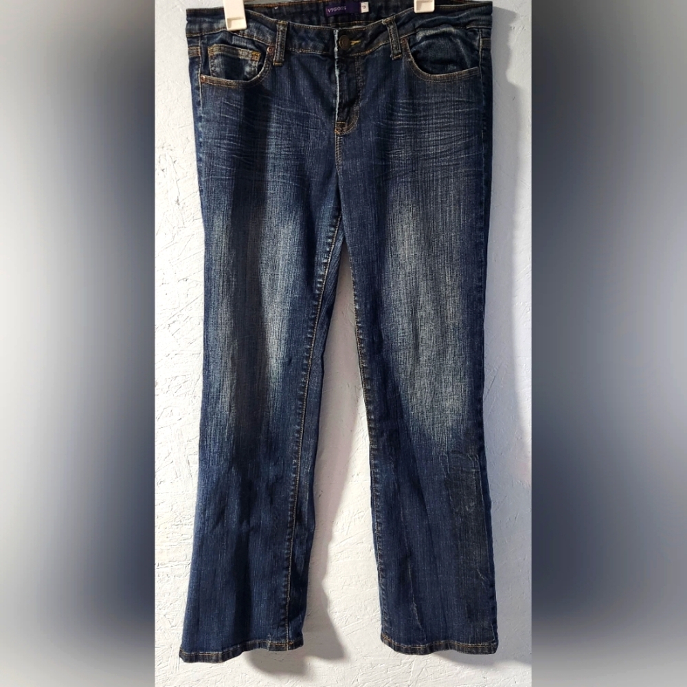 Vintage Y2K Vigoss Boot Cut Low Rise Jeans - Juniors' Size 13